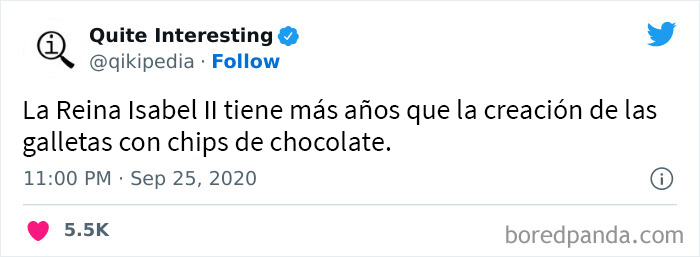 La Reina era más vieja que las galletas con chips de chocolate