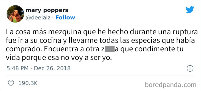 Apuesto a que ahora está sentado en su cubículo con solo sal y pimienta deseando tener esos condimentos que le arrebaté 