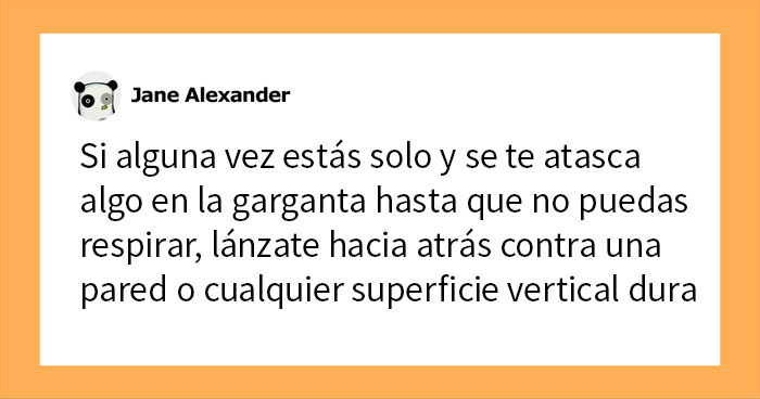 25 Consejos útiles e inesperados que pueden salvar vidas y no cuesta recordar