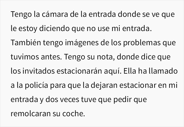 Esta Karen se cree con derecho a usar el estacionamiento de su vecina