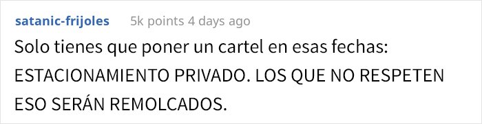 Esta Karen se cree con derecho a usar el estacionamiento de su vecina