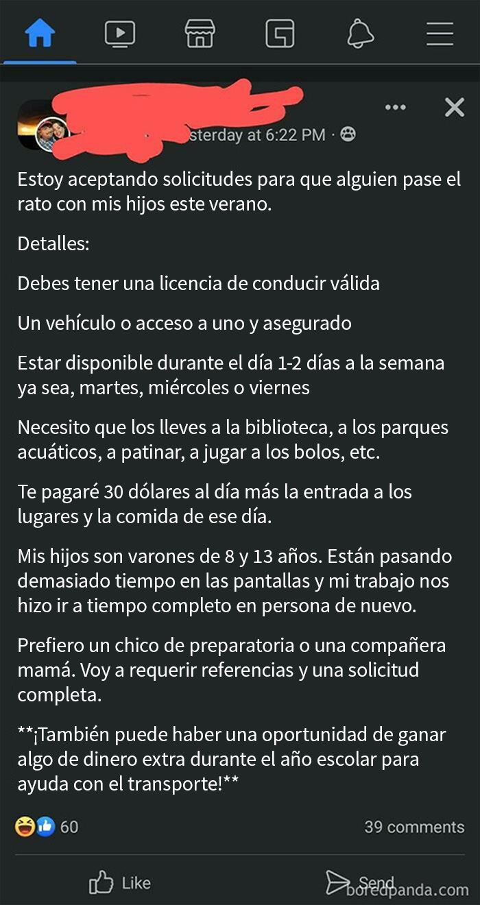 Oye, pero consigues pasar el rato con mis hijos