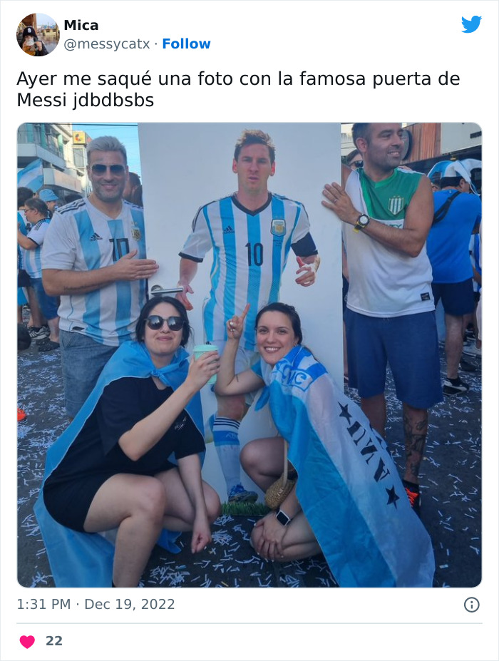 Tenían Una Puerta De Messi En Casa Y La Sacaron Del Dintel Para Celebrar