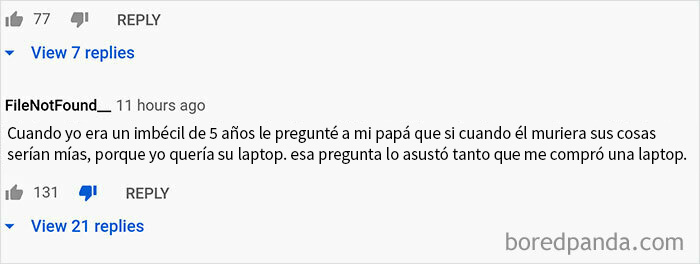 Encontré este comentario en Youtube, todo el crédito va a quien dijo esto