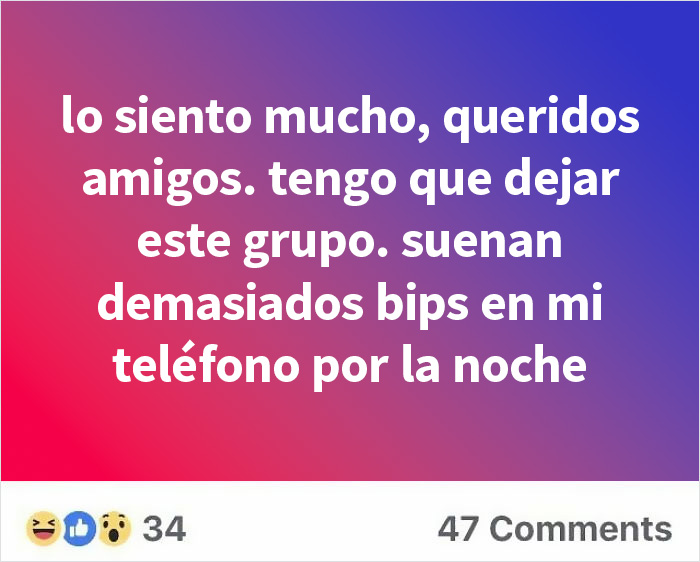 Lo siento, queridos amigos