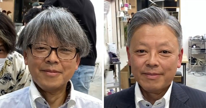 Este peluquero japonés muestra la importancia del peinado en los cambios de imagen (30 fotos nuevas)