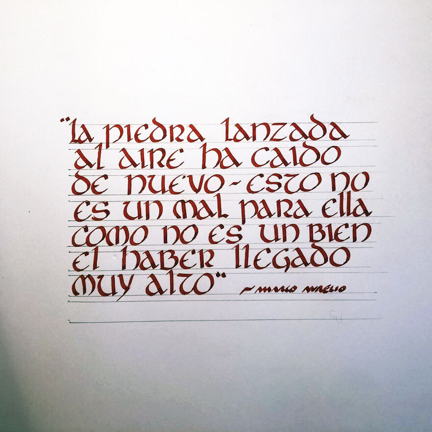 Yo Practicando Mi Caligrafía Uncial