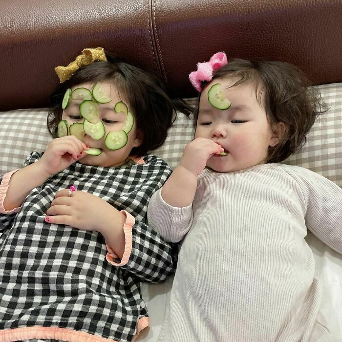 Estas adorables niñas coreanas tienen ya más de 1,5 millones de seguidores en Instagram gracias a su expresividad