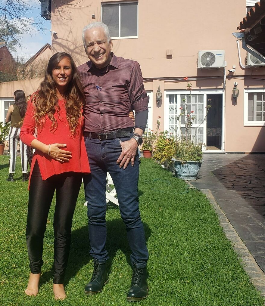 Este doctor argentino ha sido padre a pesar de ser ya octogenario