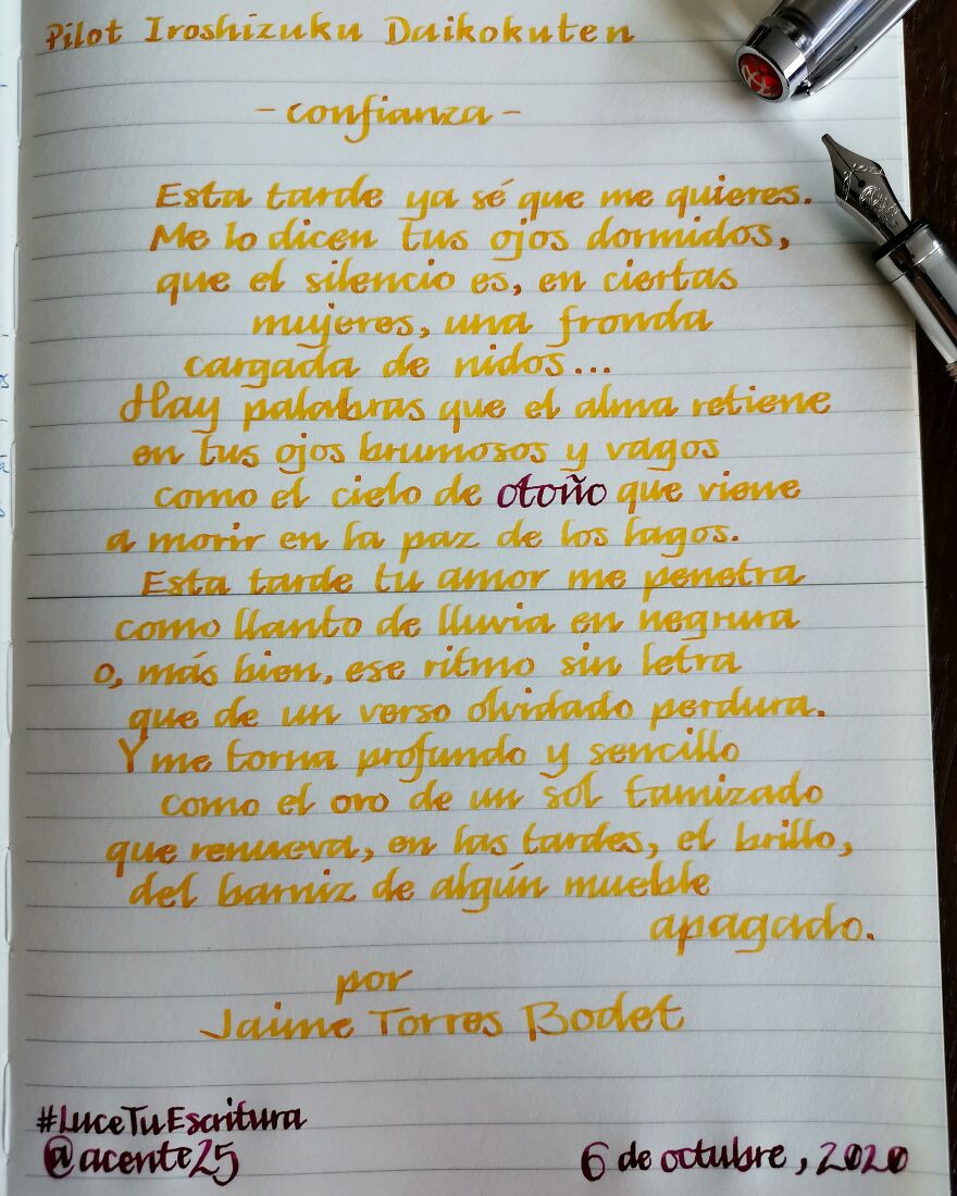 Poema En Español. Me Encantaría Que Me Dijerais Qué Os Parece Mi Letra