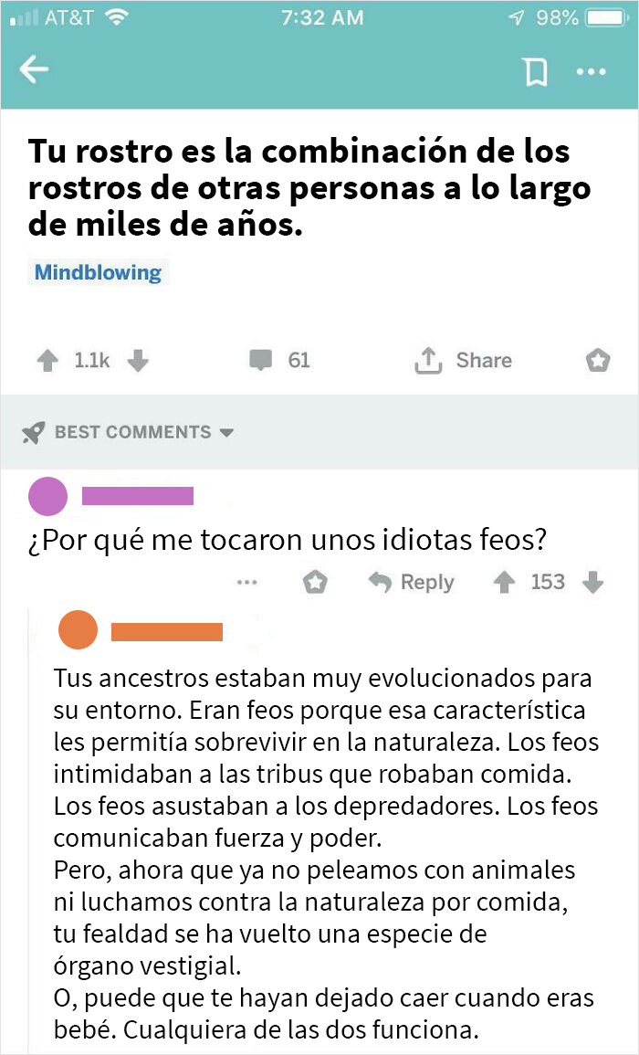  Comentario poco valorado en r/Showerthoughts