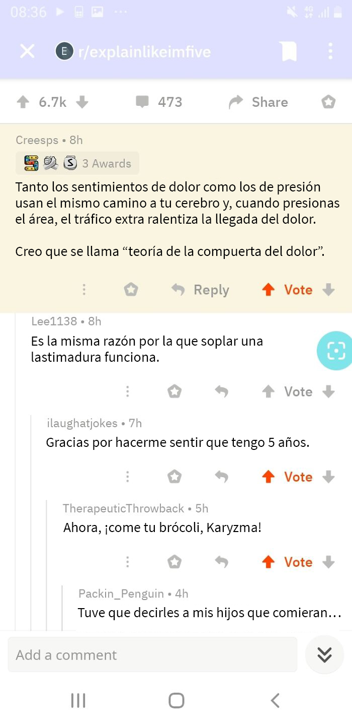 Bueno, eso fue gracioso