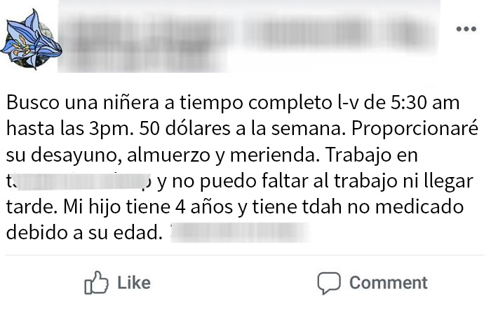 ¿Cuánto cuesta cuidar a tiempo completo a un niño con necesidades especiales?