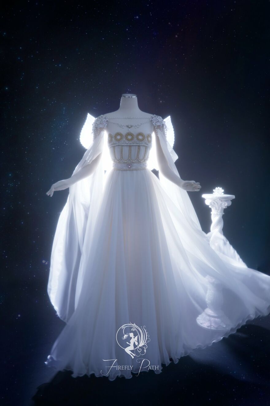 ¿Te gusta Sailor Moon? ¡Entonces te encantará este vestido de novia!