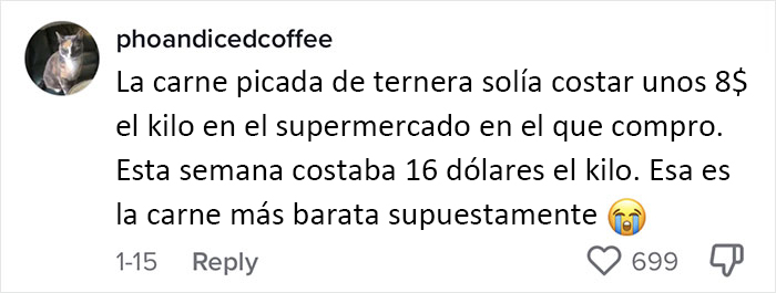 Esta mujer pone la inflación en perspectiva comprando lo mismo en 2020, 2022 y 2023