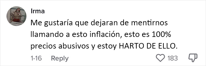 Esta mujer pone la inflación en perspectiva comprando lo mismo en 2020, 2022 y 2023