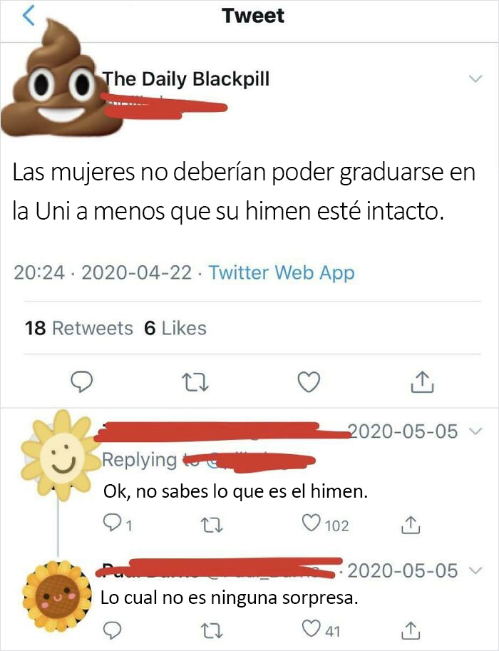 ¡Sin sexo! ¡Sin educación! ¡Mujeres malas!