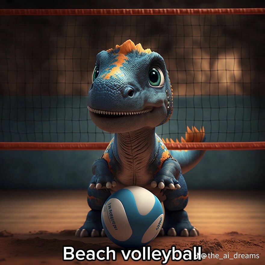 Jugador De Volley Playa