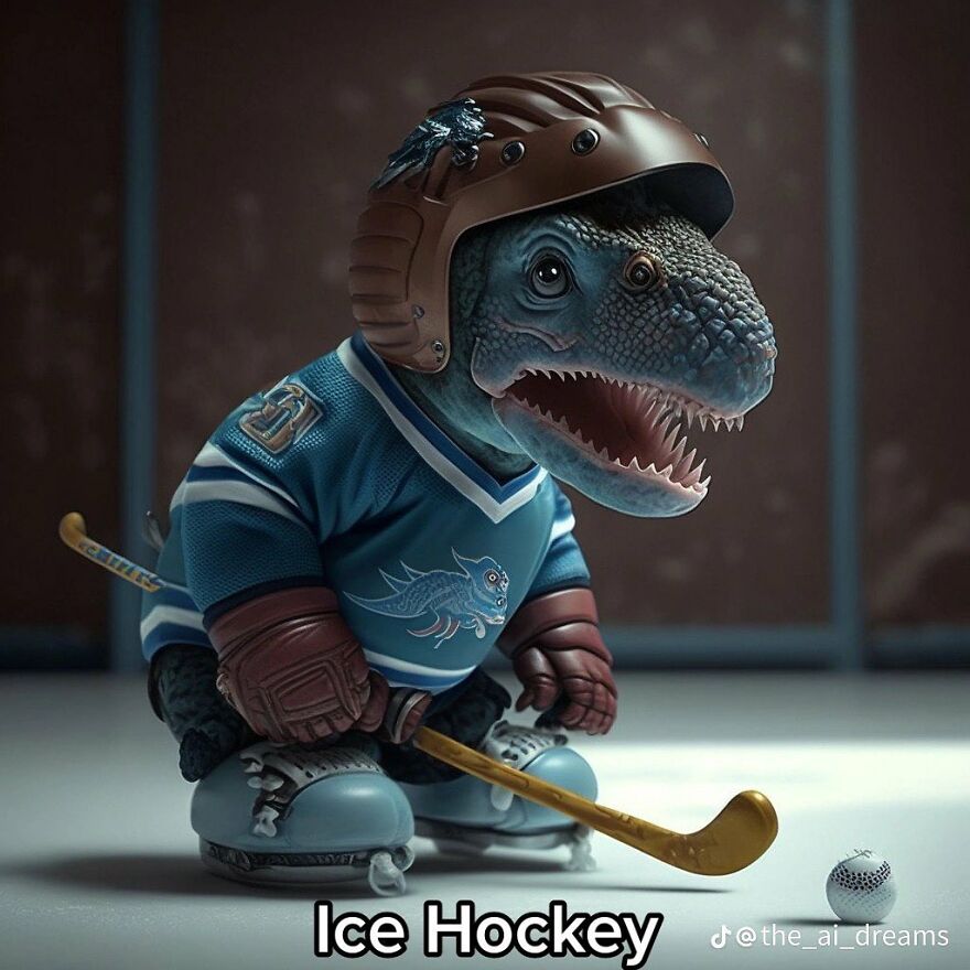 Jugador De Hockey Sobre Hielo