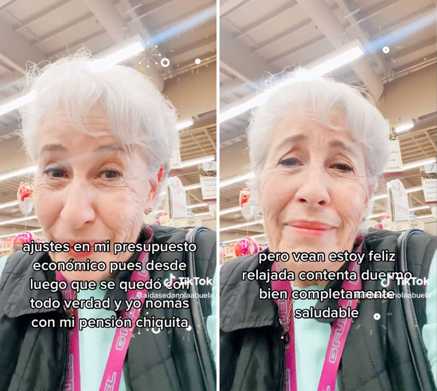 Esta abuela se volvió viral en Tiktok por celebrar su divorcio tras un matrimonio opresivo durante 40 años