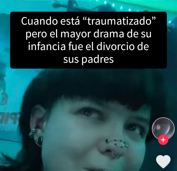 Tener traumas no es un concurso 