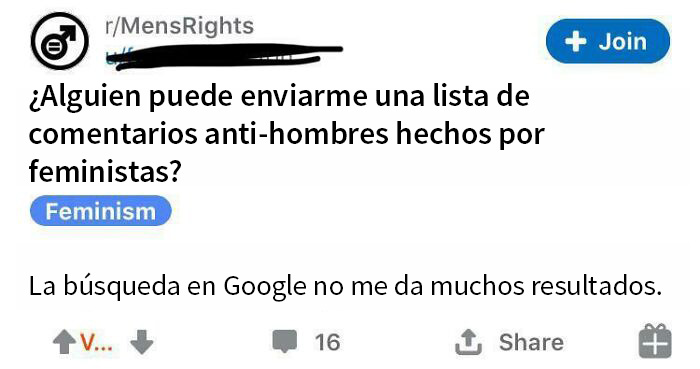 ¡¡¡¡¡Mi frágil masculinidad!!!!!