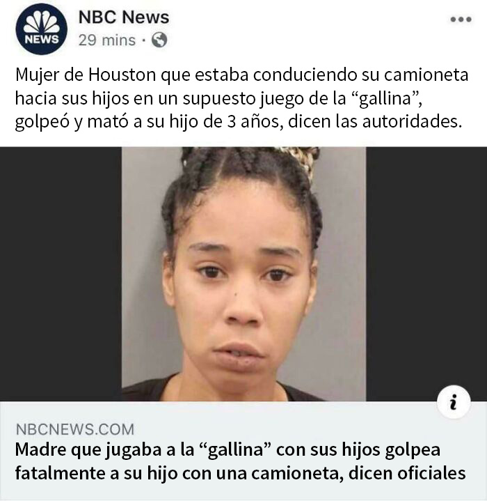 Esta mamá "juega a la gallina" con sus hijos y una camioneta