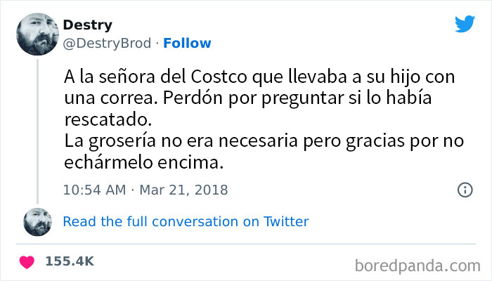 ¡Creo que deberíamos hacer obligatorias las correas para todos los menores de 15 años!