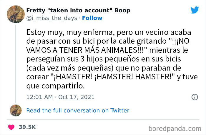 No más animales en la casa