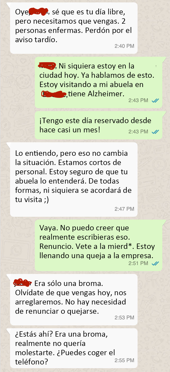 Una broma muy inapropiada