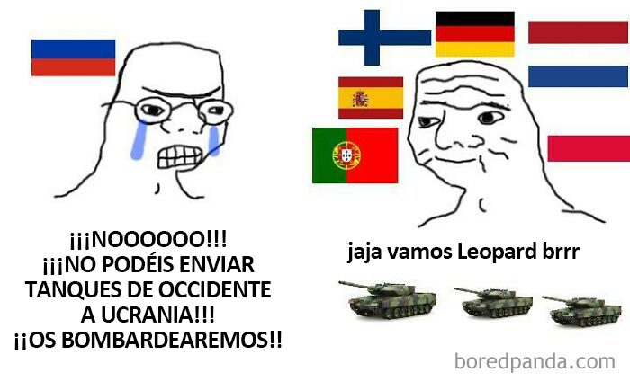 Típica guerra de Occidente