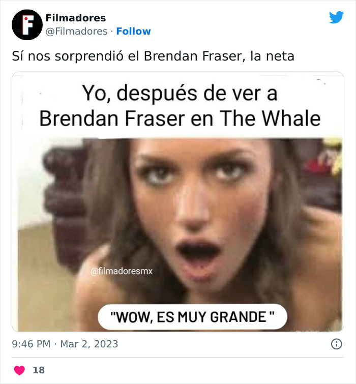 Memes Reacciones Brendan Fraser