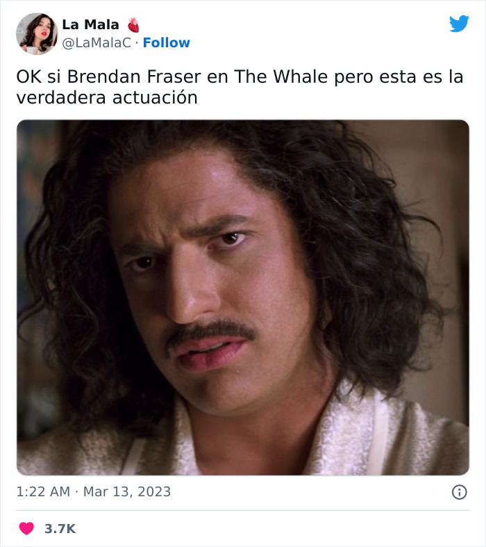 Memes Reacciones Brendan Fraser