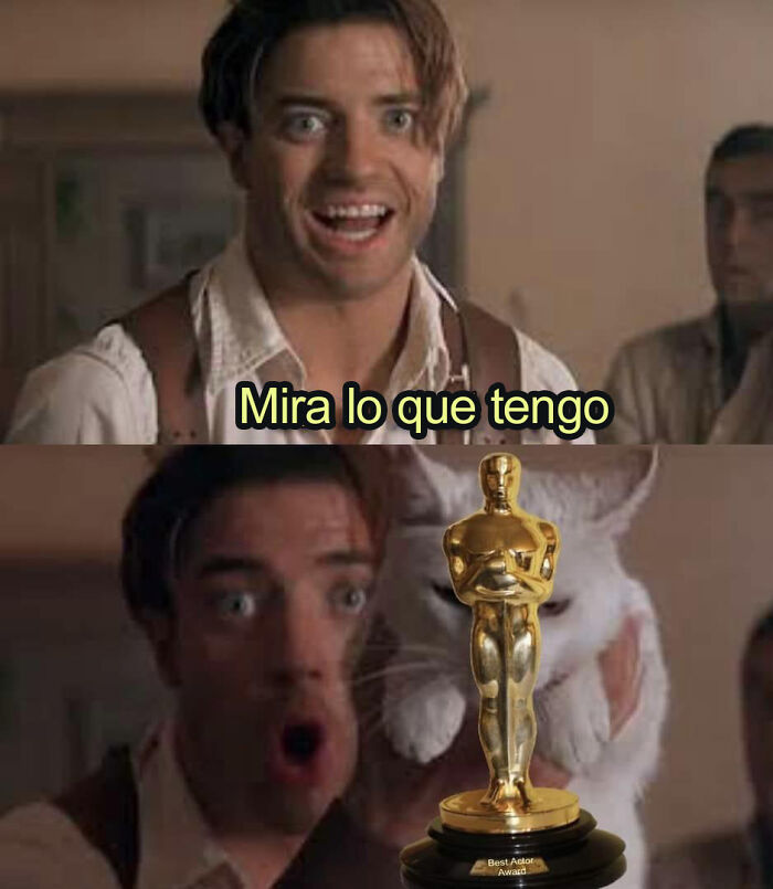 Memes Reacciones Brendan Fraser