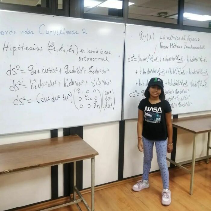 Con un CI de 162, esta niña prodigio mexicana estudia para ser astronauta, ¡y seguramente lo consiga!