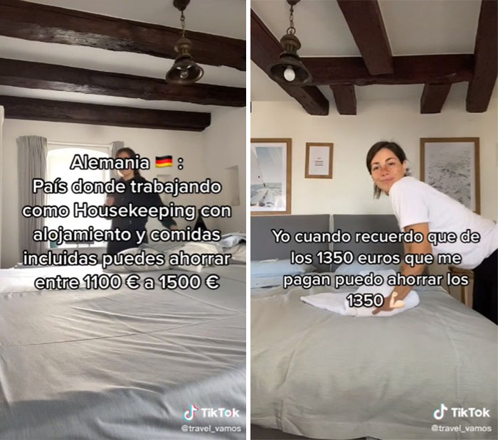Esta argentina afirma que gana más dinero limpiando hoteles en Alemania que como abogada en su patria