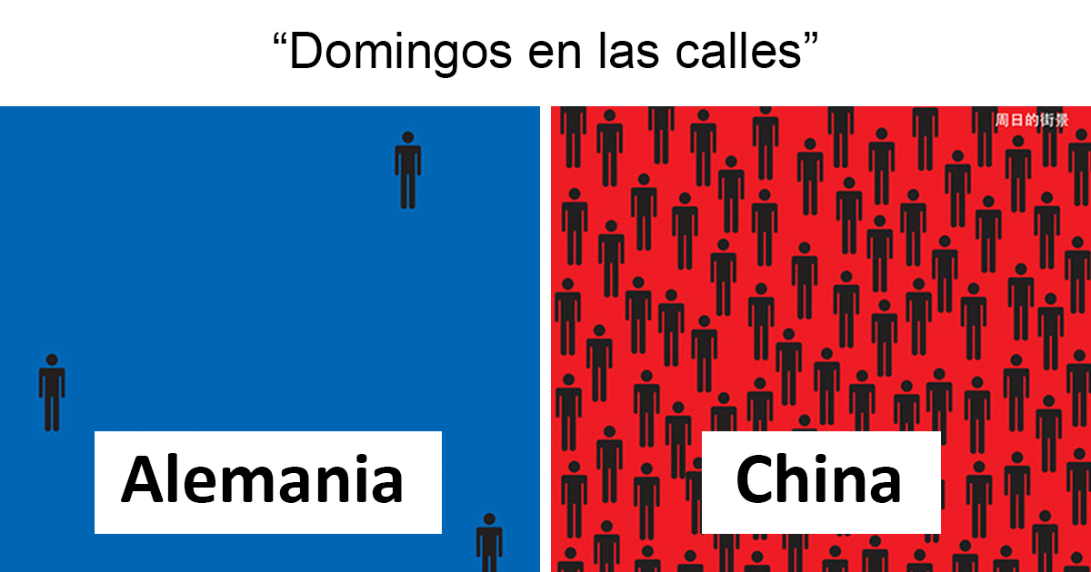24 Divertidas ilustraciones que muestran las diferencias culturales