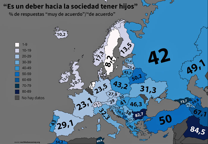 “Es un deber hacia la sociedad tener hijos”: el % que está de acuerdo 