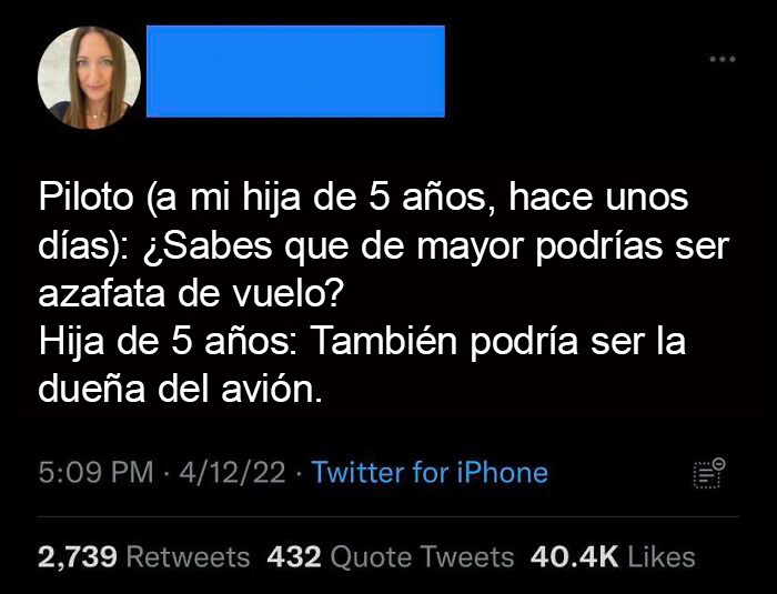 Niña de 5 años inicia una aerolínea