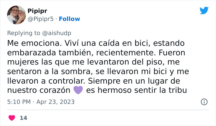 La sororidad existe: esta embarazada argentina tuvo un accidente y una tropa de mujeres acudió en su ayuda