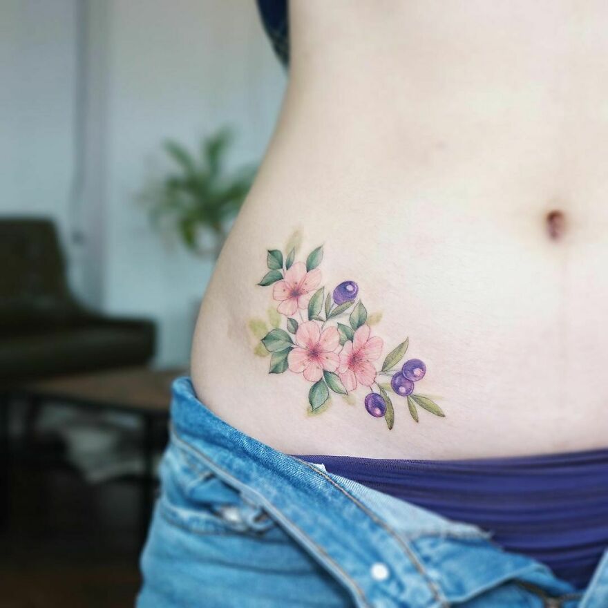 Tatuajes Florales