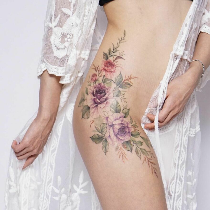 Tatuajes Florales