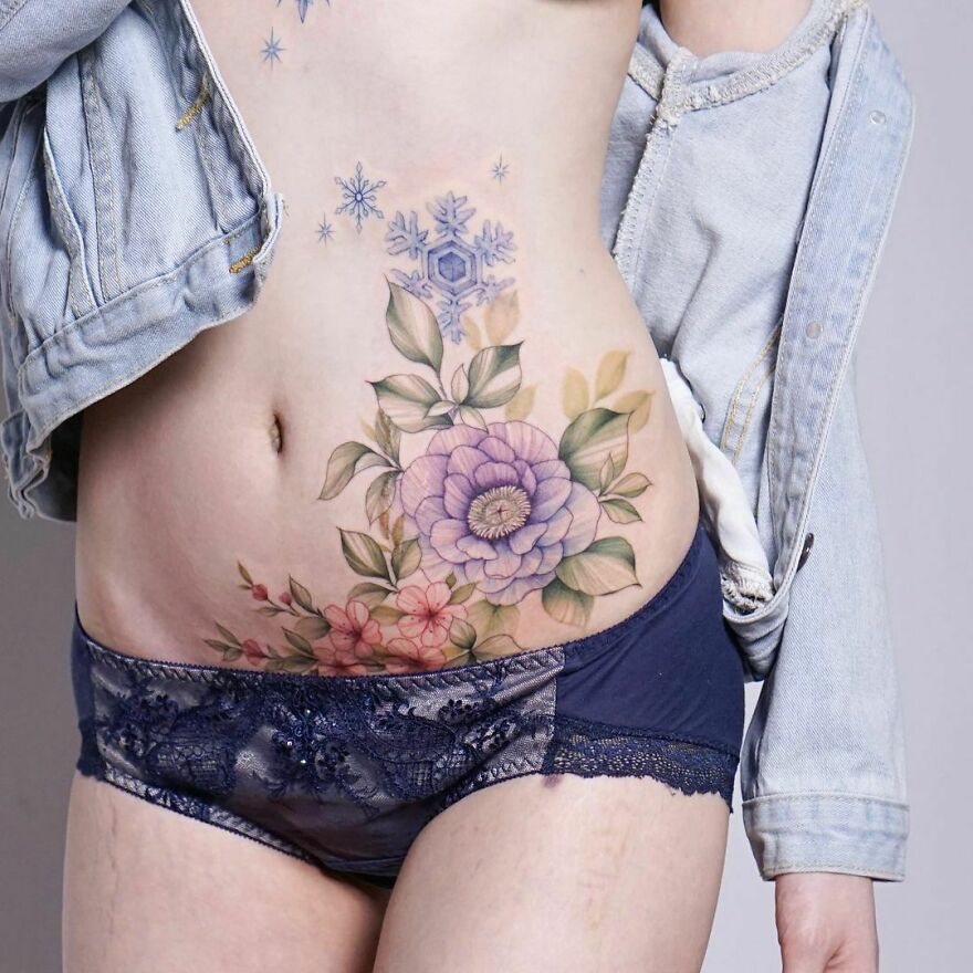 Tatuajes Florales