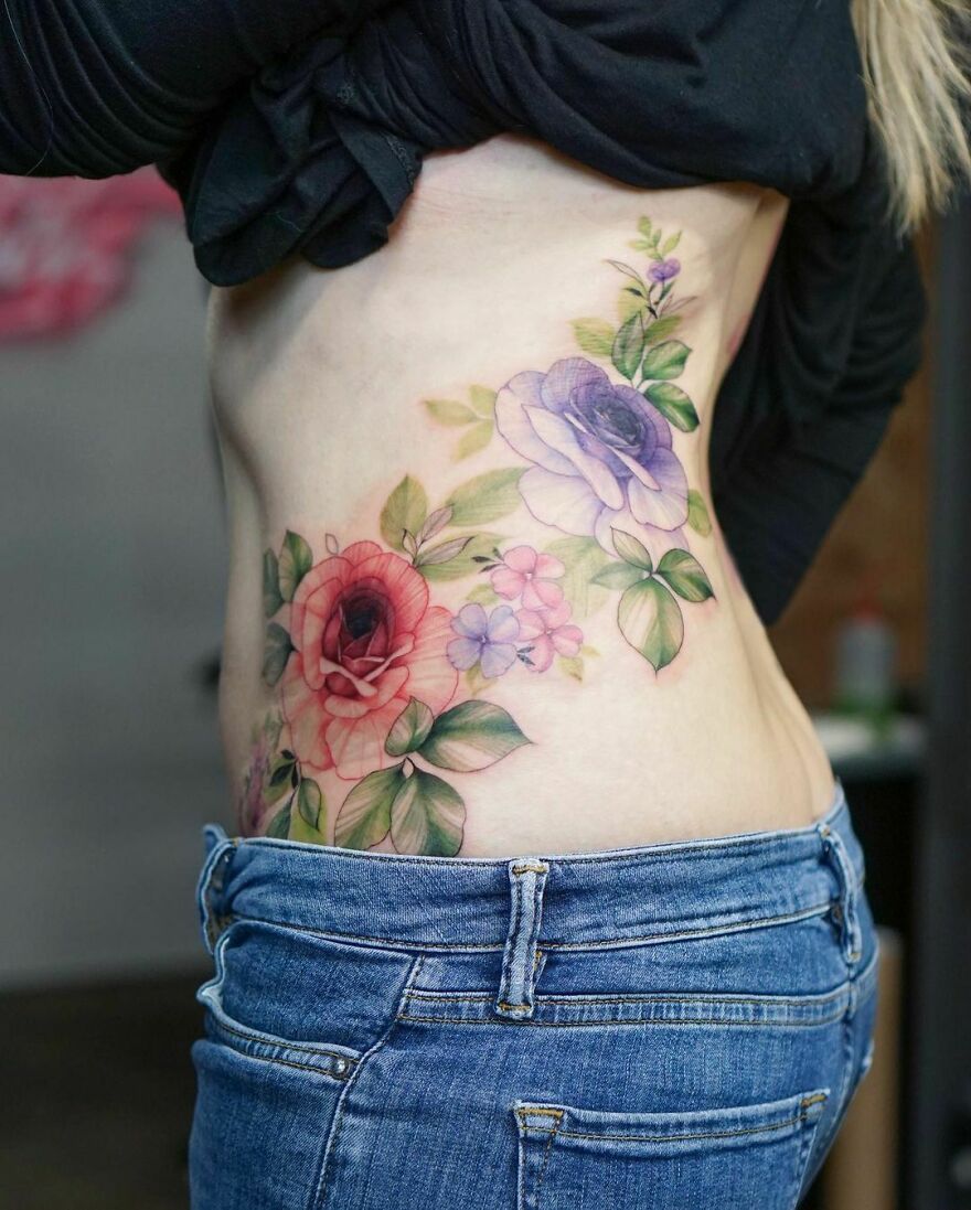 Tatuajes Florales