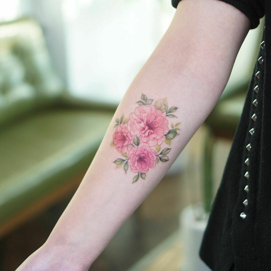 Tatuajes Florales