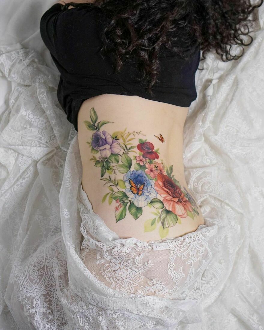 Tatuajes Florales