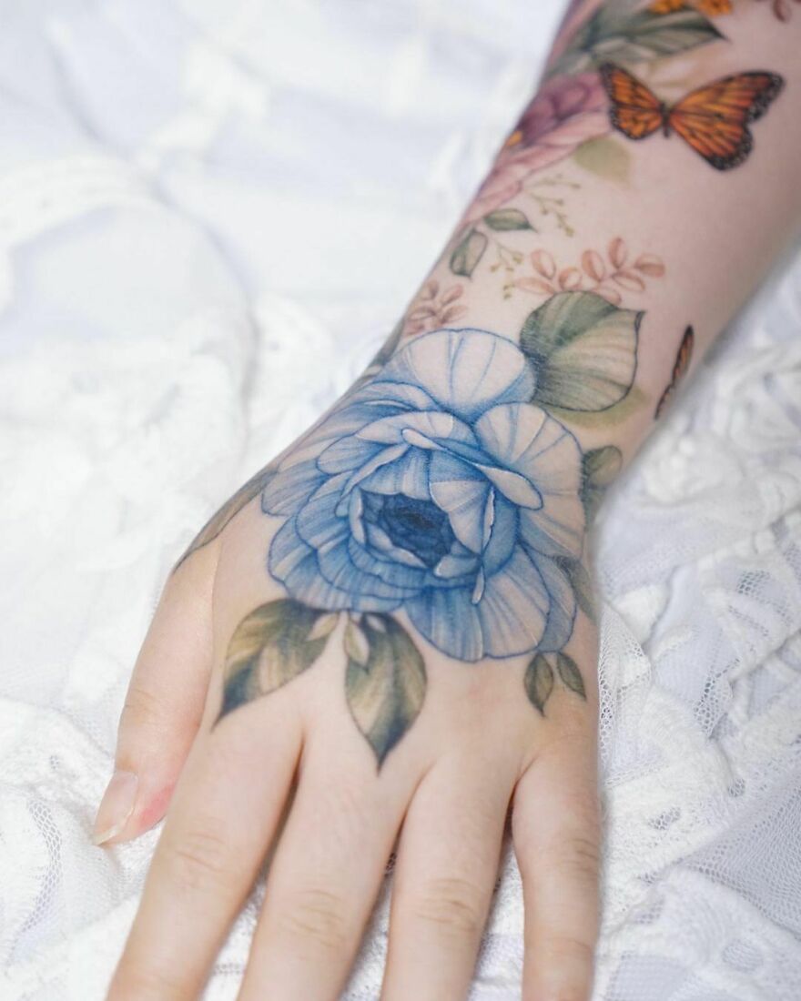 Tatuajes Florales