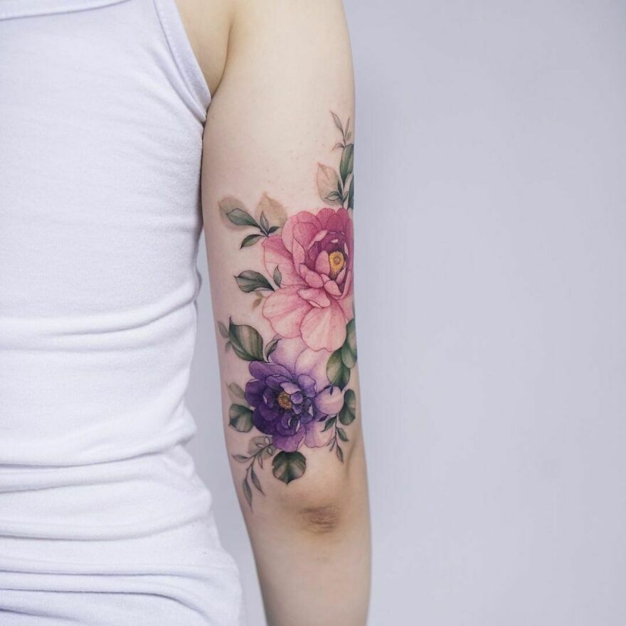 Tatuajes Florales