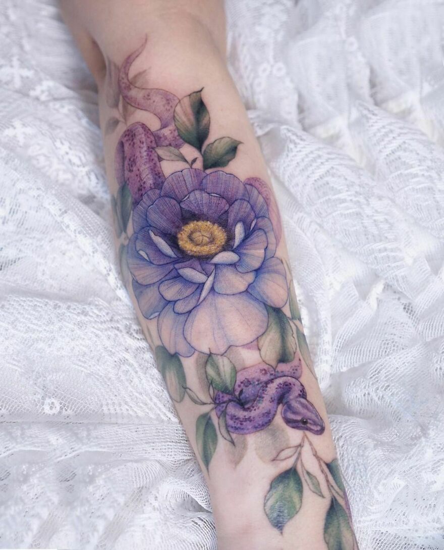 Tatuajes Florales