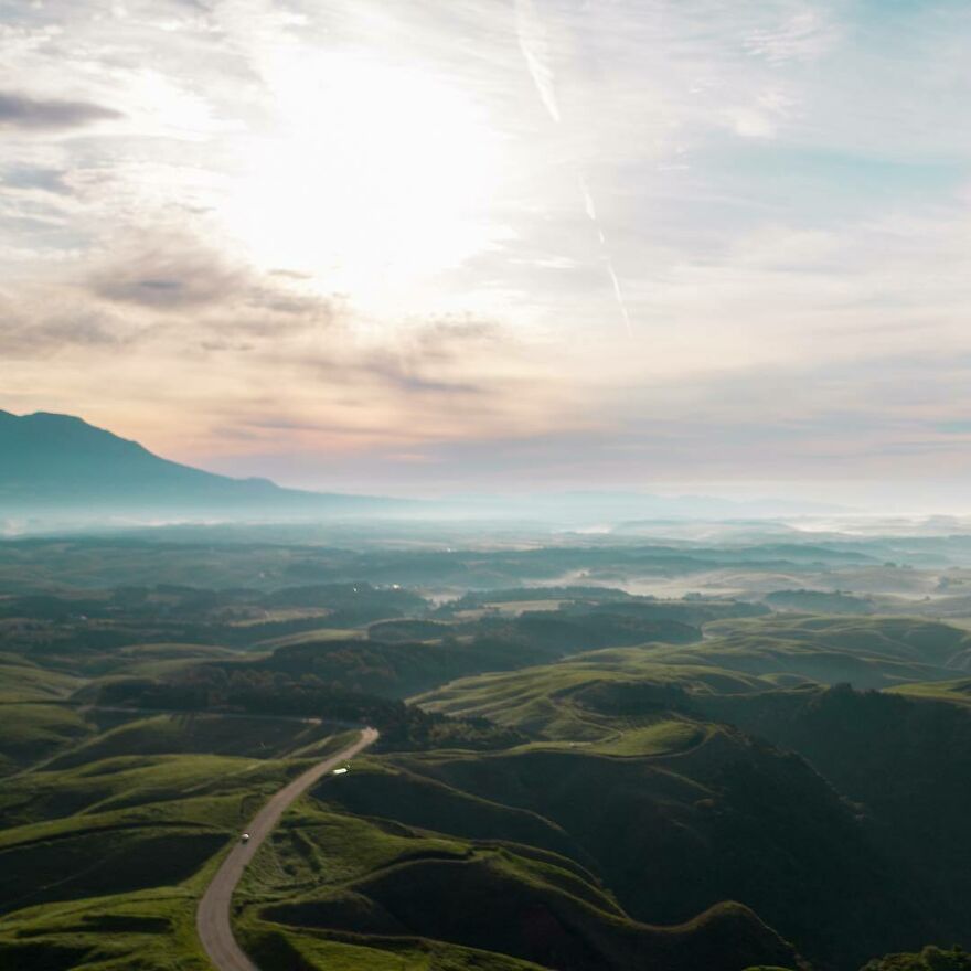 La Colorida Naturaleza De Japón Desde El Aire: 30 Fotos Con Dron